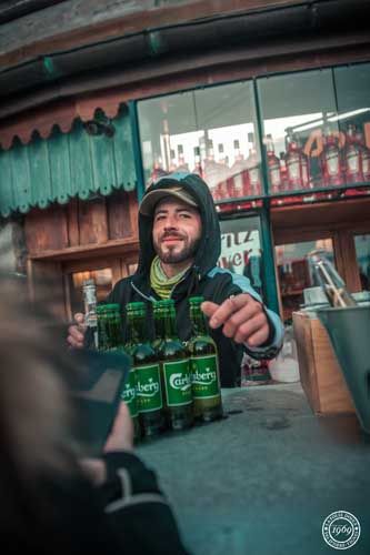 Carlsberg partenaire de la Folie Douce