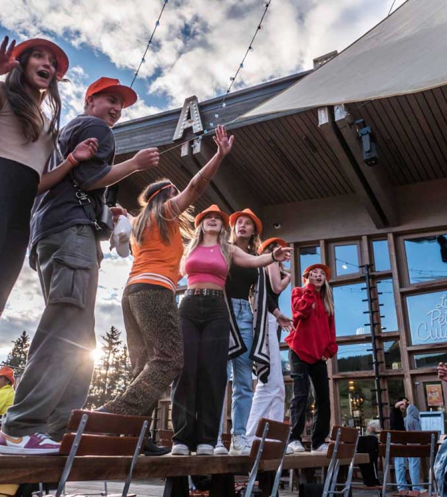 La folie Douce les Arcs version été