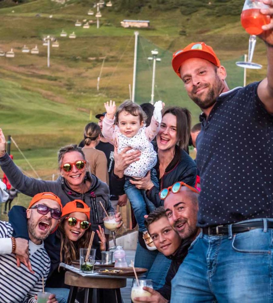 La folie Douce les Arcs version été